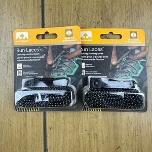 Set of 2 Nathan‎ Reflective Locking Running Laces NEW